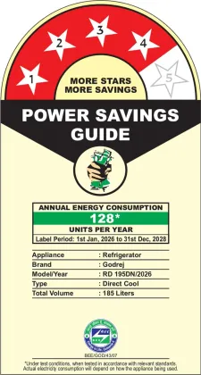Godrej RD 195DN TAI MN BL 185 L 4 Star Single Door Refrigerator