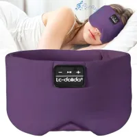 Sleep Mask with Bluetooth Headphones