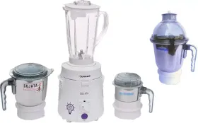 Sujata Supermix 900 W Juicer Mixer Grinder (4 Jars)