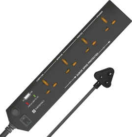 Portronics Power Plate POR 1291 6 Amps 4 Sockets Surge Protector