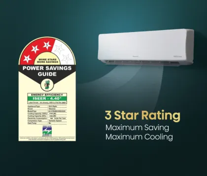 Hisense AS-12TR4RE3CE00 1 Ton 3 Star 2026 Inverter Split AC