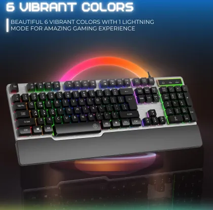 DrLuxur ErgoFizz Wired Mechanical Gaming Keyboard - image 4