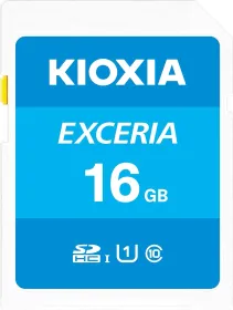 Kioxia Exceria 16 GB SDHC UHS 1 Class 10 Memory Card