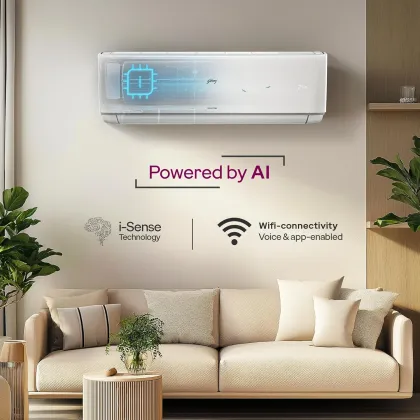 Godrej EI 18A3T PYA IVBL IOT 1.5 Ton 3 Star 2025 Inverter Split AC