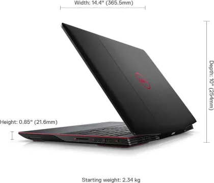 Dell Inspiron G3 3590 Gaming Laptop (9th Gen Core i7/ 8GB/ 512GB SSD/ Win10/ 6GB Graph)
