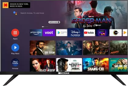 Kodak 7XPro 43UHDX7XPROBL 43-inch Ultra HD 4K Smart LED TV