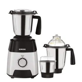 Borosil Silverline 750 W Mixer Grinder (3 Jar)