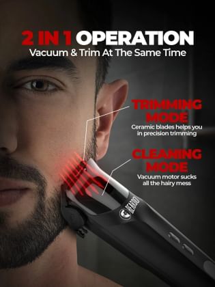 Beardo Ninja-X Pro Vacuum Trimmer
