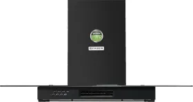 Faber Hood 3N1 Aerostation Glamour Pro 3D BK FT 90 Wall Mounted Chimney