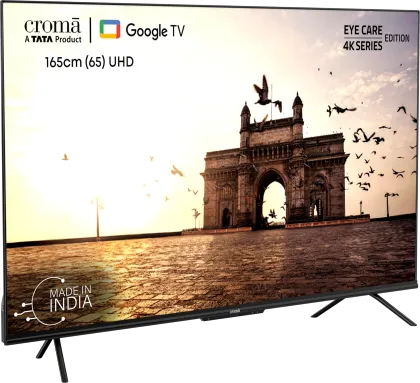 Croma CREL065UGC024601 65 inch Ultra HD 4K Smart LED TV