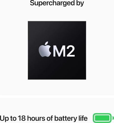 Apple MacBook Air 2022 Laptop (Apple M2/ 8GB/ 512GB SSD/ MacOS)