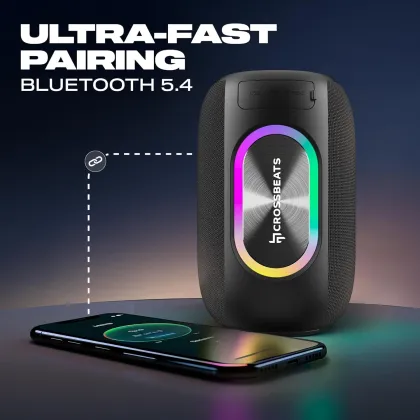 CrossBeats Jam Box 20W Bluetooth Speaker