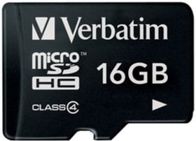 Verbatim Memory Card Microsdhc 16gb class 4