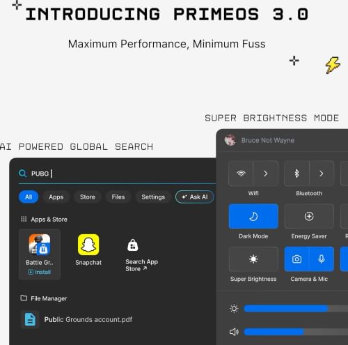 Primebook 2 Neo, 2025 Laptop (MediaTek Helio G99/ 6GB/ 128GB UFS 2.2/ PrimeOS 3.0