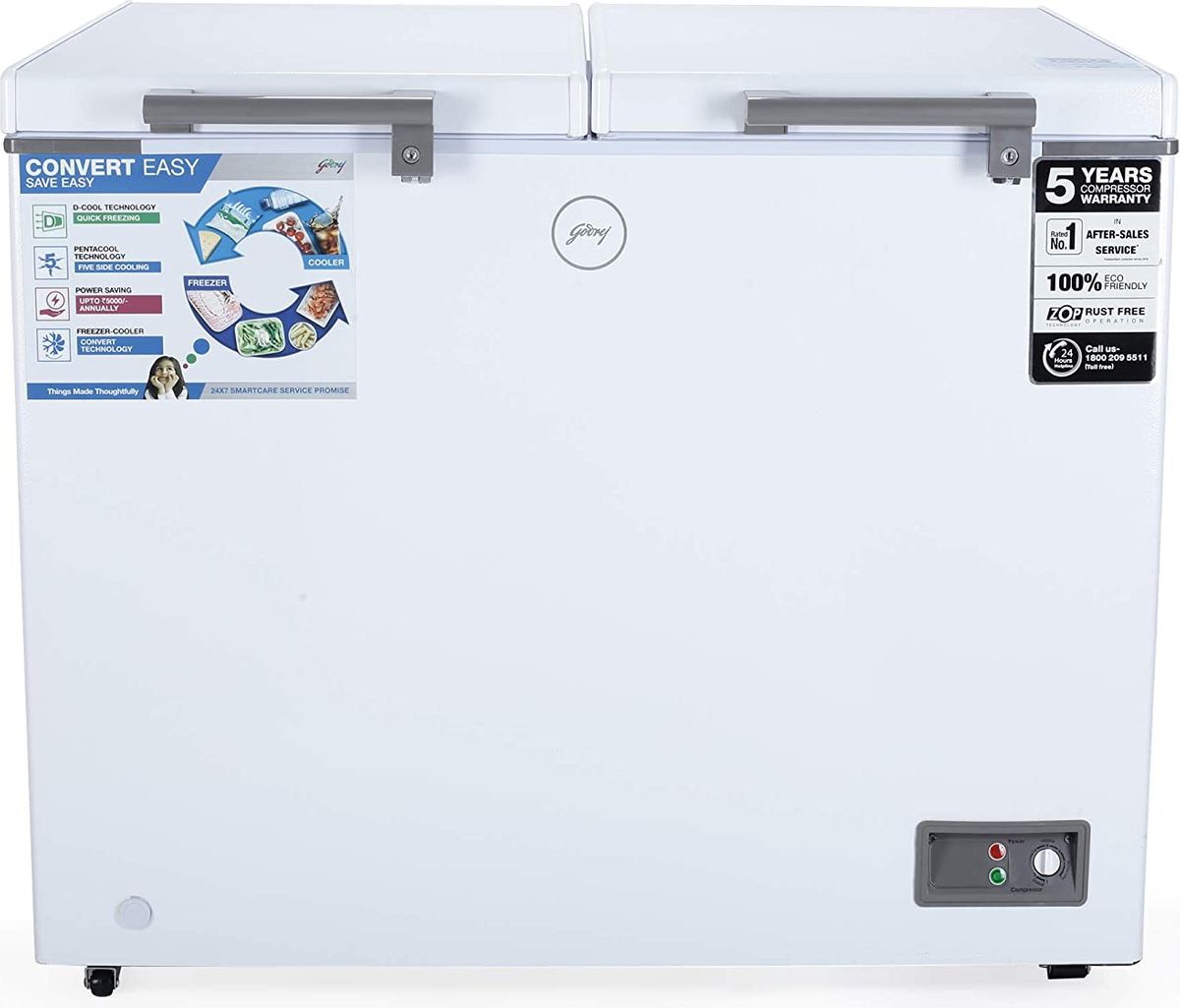 godrej deep freezer 425 ltr price