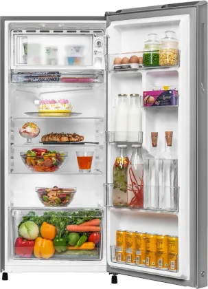 Haier HRD-2105BNSA-P 190 L 5 Star Single Door Refrigerator