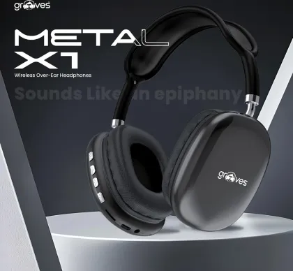 Grooves Metal X1 Wireless Headphones