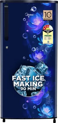 Midea MRD190D3HPCB 190 L 3 Star Single Door Refrigerator