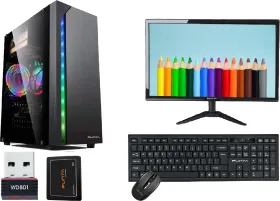 Punta Gaming Seltos Desktop PC (3rd Gen Core i5/ 8 GB RAM/ 500 GB HDD/ 128 GB SSD/ Win 10/ 2 GB Graphics)
