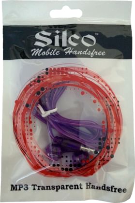 Silco Transparent Stereo Wired Headphone