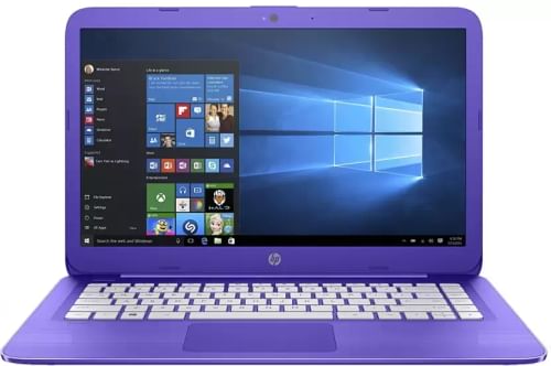 HP Stream 14-cb180nr (4FA67UA) Laptop (Celeron Dual Core/ 4GB/ 64GB eMMC/ Win10)