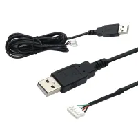 RiaTech 5 Pin Motherboard Female IDC Header to USB 2.0 Male Adapter Extender Cable 1.4m