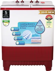 TCL TWT100-P103PW 10 kg Semi Automatic Washing Machine