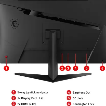 MSI Optix G273QF 27 inch WQHD IPS Gaming Monitor
