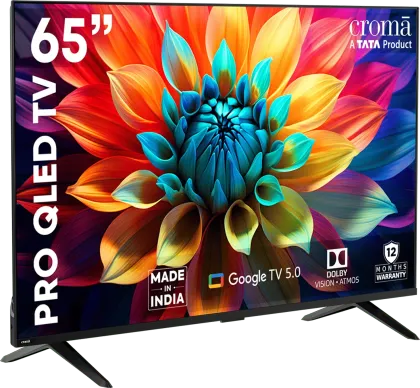 Croma CREL065UGQ024650 65 inch Smart QLED TV