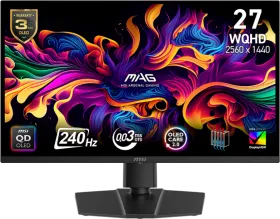 MSI MAG 271QP QD-OLED X24 27 inch Quad HD Gaming Monitor