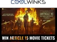 Win Article 15 Movie Tickets With Coolwinks