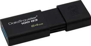 Kingston Data Traveler 100 G3 64GB Utility Pendrive