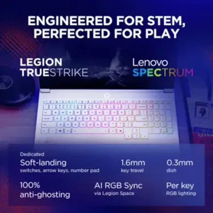 Lenovo Legion 7 83KY008UIN Gaming Laptop (Intel Core Ultra 9 290HX Plus/ 32GB/ 1TB SSD/ Win11/ 8GB Graph)