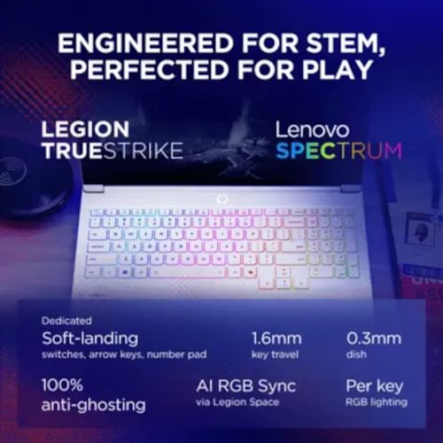 Lenovo Legion 7 83KY008UIN Gaming Laptop (Intel Core Ultra 9 290HX Plus/ 32GB/ 1TB SSD/ Win11/ 8GB Graph)