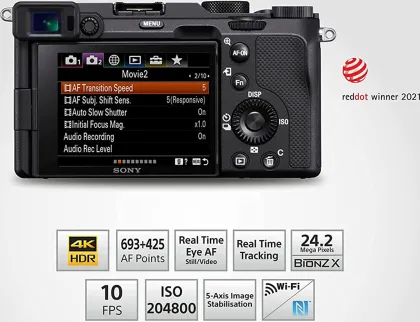 SONY ILCE-7C 24.2MP Mirrorless Camera (Body Only)