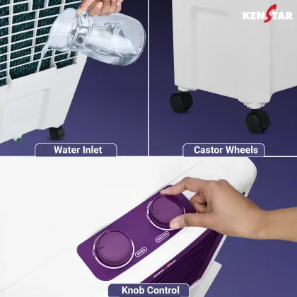 Kenstar Cyclone 27 L Personal Air Cooler