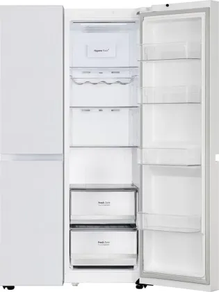 LG GL-B257DLW3 650 L Side By Side Refrigerator