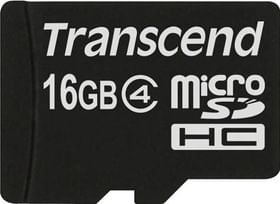 Transcend MicroSD Card 16GB Class 4(PACK OF 2)