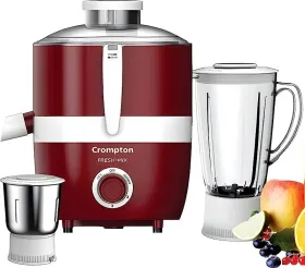 Crompton Fresh-Mix 500W Juicer Mixer Grinder (2 Jars)