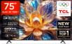 TCL T89D 75 inch Ultra HD 4K Smart QLED TV (75T89D)