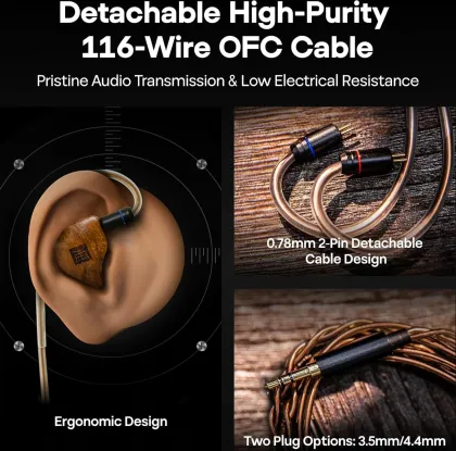 Linsoul Tangzu Fudu Verse II Wired Earphones (4.4mm)