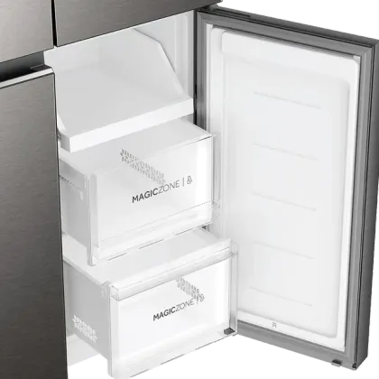 Haier HRB-600IS 520 L 3 Star French Door Refrigerator