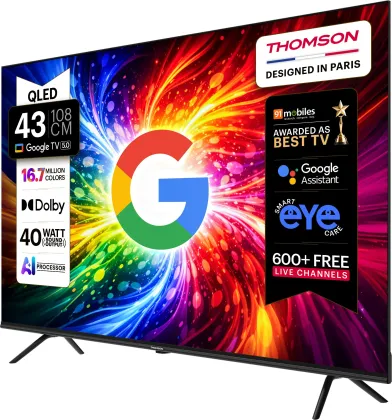 Thomson 43QAI1085 43 inch Full HD Smart QLED TV
