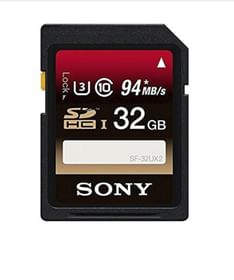 Sony SF-32UX2 32 GB UHS-3 Class 10 Memory Card