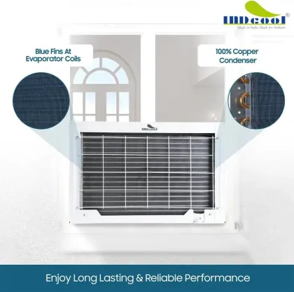 Indcool ‎IDCACWN18K3F 1.5 Ton 3 Star Window AC