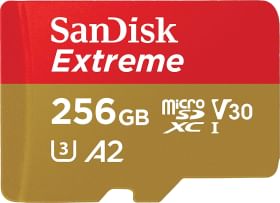 SanDisk Extreme A2 256GB Class 3 UHS-I Micro SDXC Memory Card