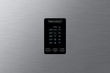Samsung RT37C4523S8 322 L 3 Star Double Door Refrigerator