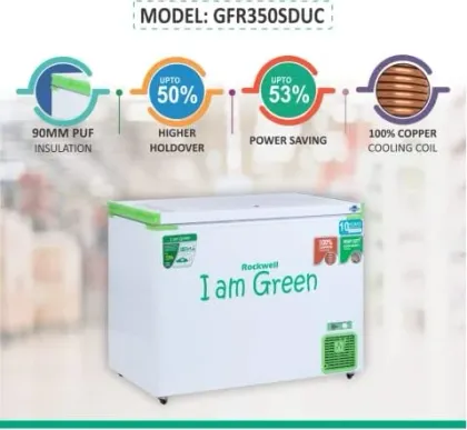 Rockwell GFR350SDUC 285 L Single Door Deep Freezer