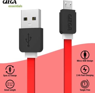 Gizga Essentials Mobile Cables Flat Rs. 99