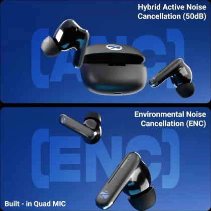 Zebronics Zeb-Monk Pro True Wireless Earbuds